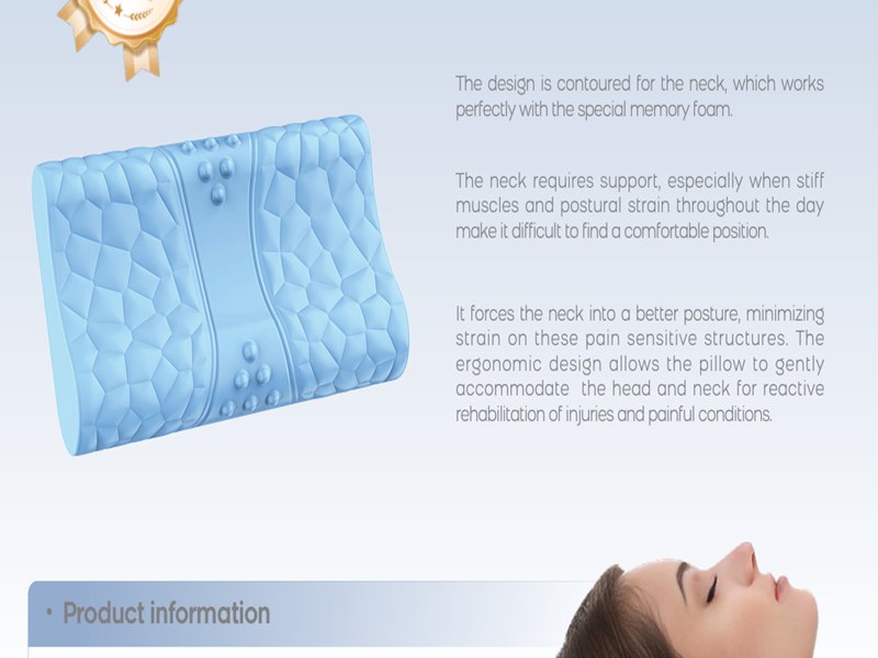 Cervical Support Wave Pillow GB-1003
