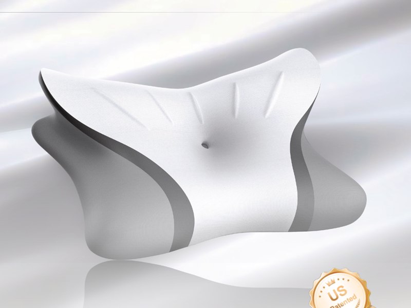 Contoured Orthopedic Memory Foam Pillow GB-1028